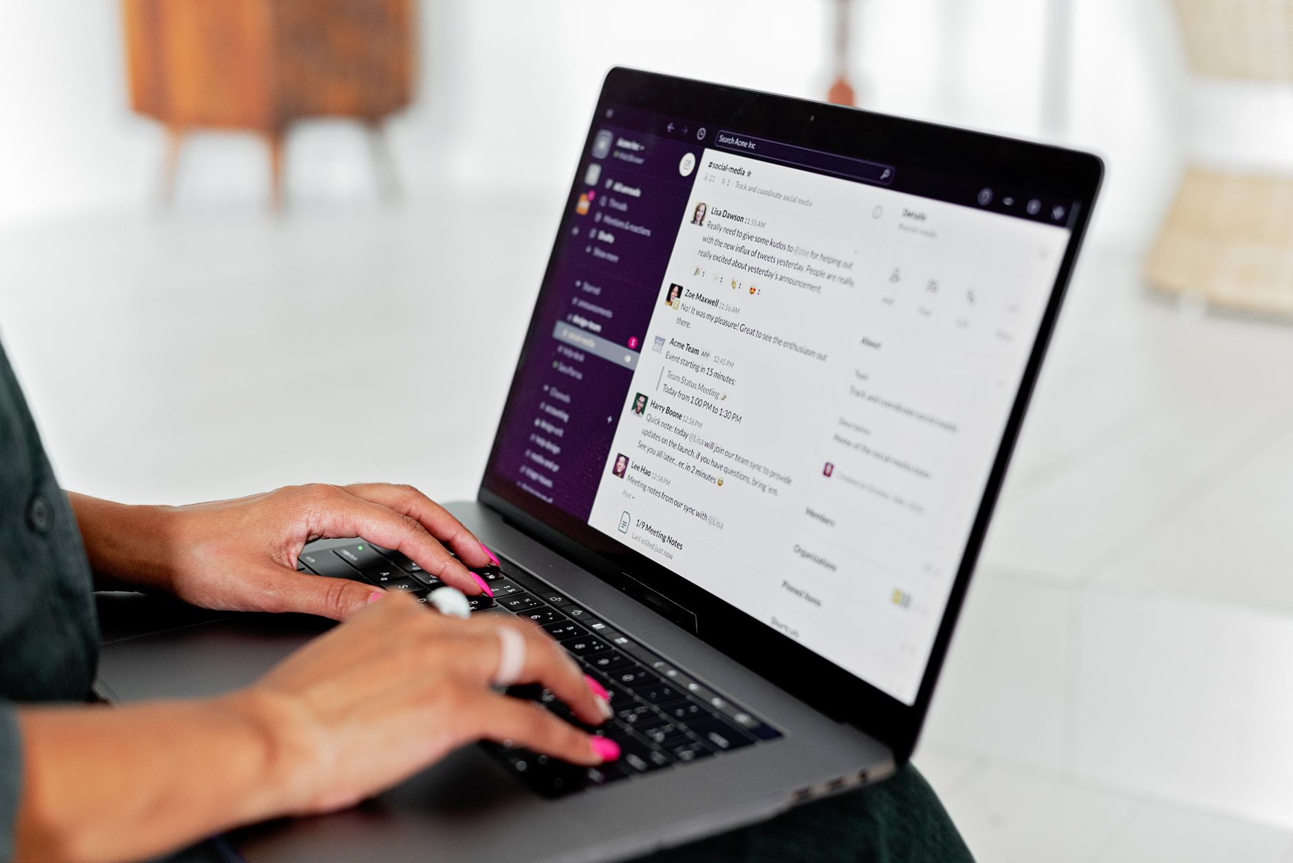 Clavier d ordinateur en gros plan