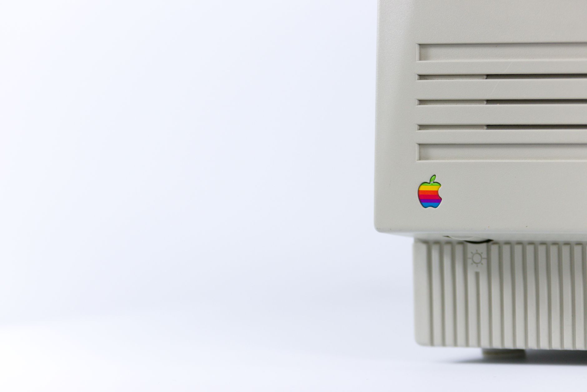 Logo reconnaissable sur un appareil