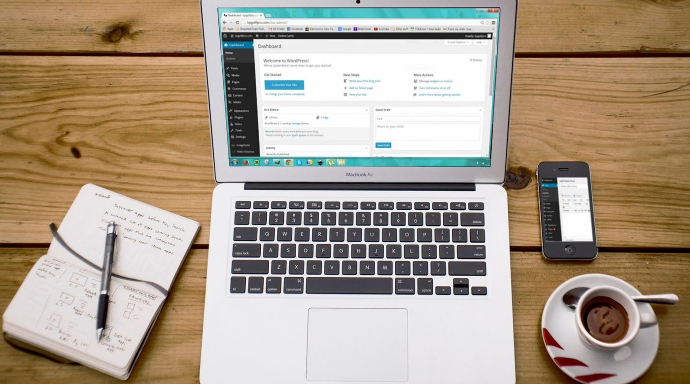Création d&rsquo;un site internet WordPress : les réglages du premier jour